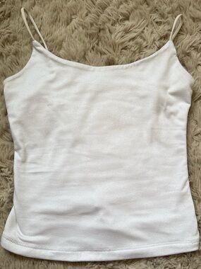 Harper White Spaghetti Strap Cami